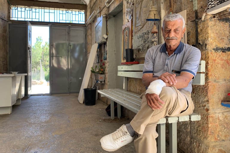Abu Khaled, a Palestinian Christian who has served Jerusalem’s Christian cemeteries for 40 years, says Shireen Abu Akleh’s burial was like no other he had witnessed.