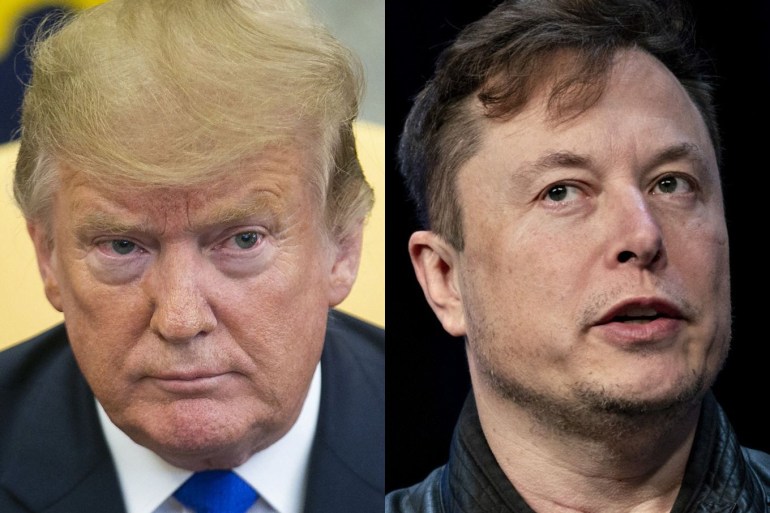 Trump and Elon Musk