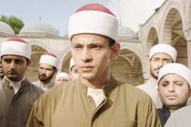 The film stars Tawfeek Barhom as Adam, a student at Cairo’s prestigious Al-Azhar University who becomes embroiled in a conspiracy [Still from Boy from Heaven/Atmo]