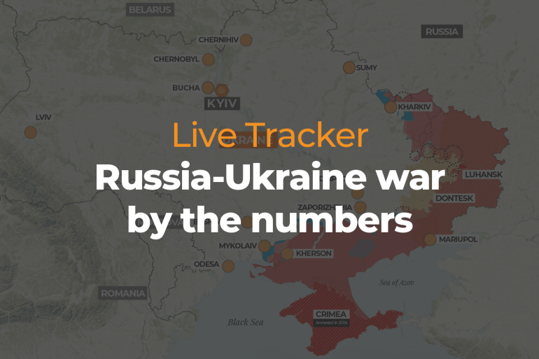 INTERACTIVE- Live Tracker -Russia-Ukraine war by the numbers May 21