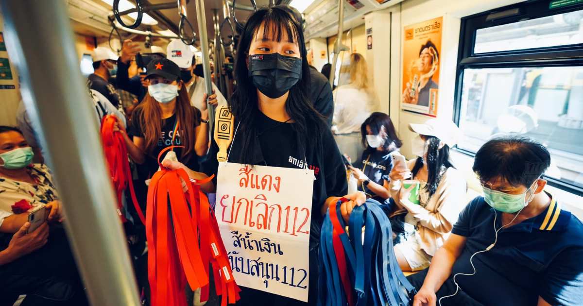 ‘Shattering the palace’: Young women take up Thailand reform call