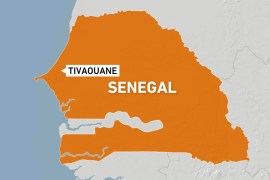 Map of Tivouane, Senegal