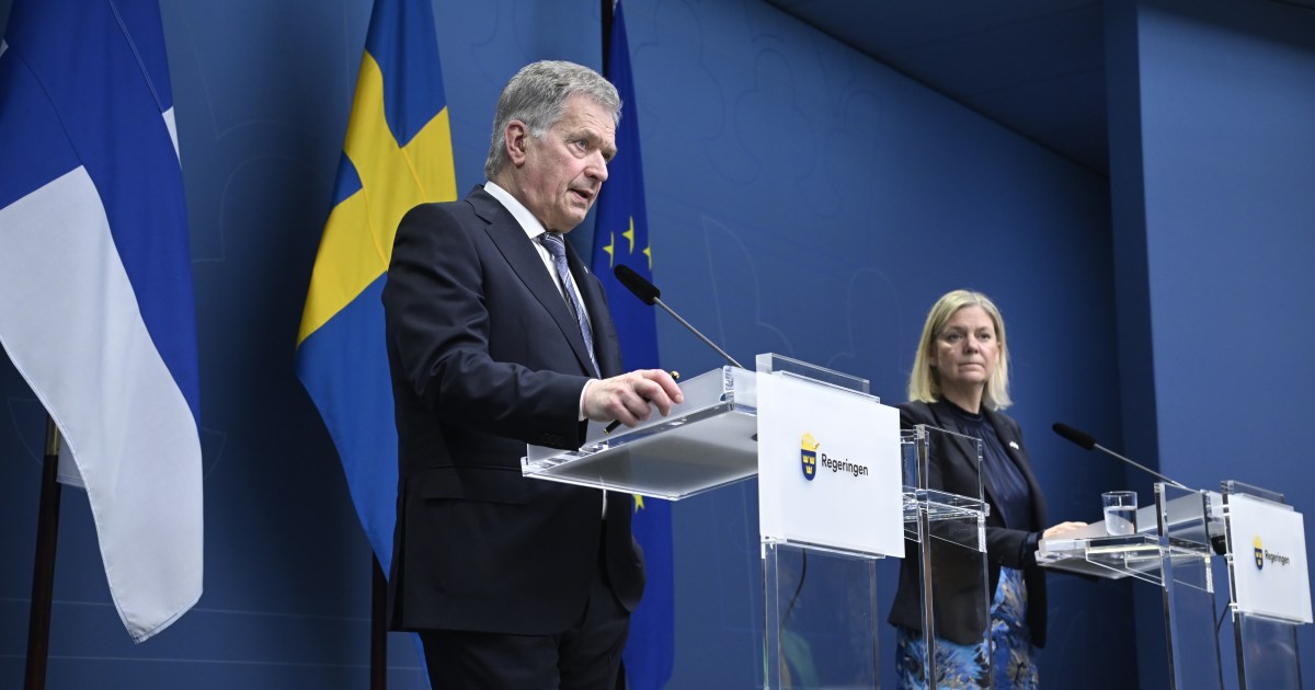 Finland, Sweden to submit NATO membership bid Wednesday | News | Al Jazeera
