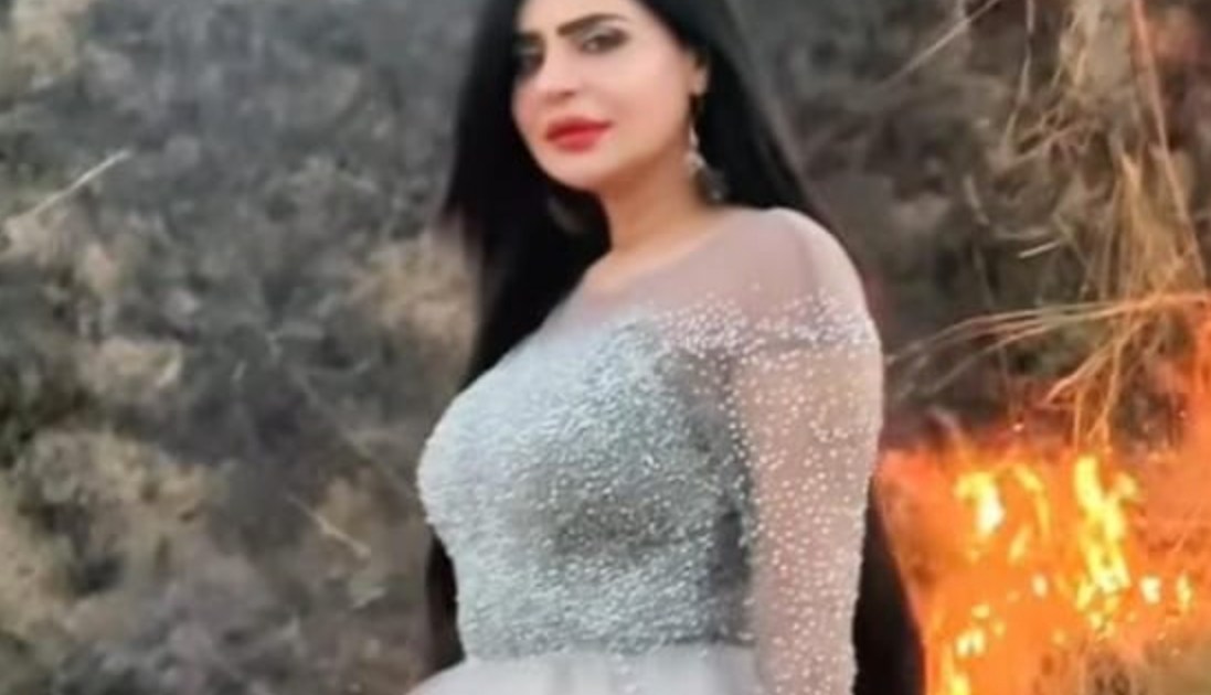 pakistan-outrage-as-tiktok-star-shoots-video-next-to-forest-fire