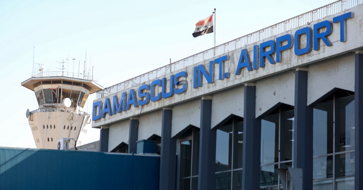 اضرار “جسيمة” في مطار دمشق بعد هجوم اسرائيلي |  جديد
