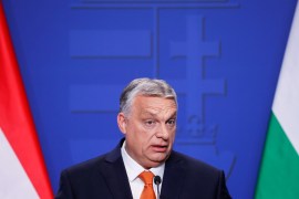 Orban&#39;s stance towards Russia has alienated fellow EU member states [File: Bernadett Szabo/Reuters]