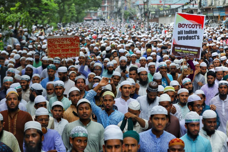 孟加拉国抗议