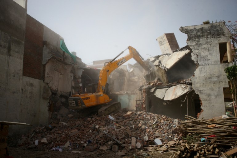 Afreen Fatima house bulldozed