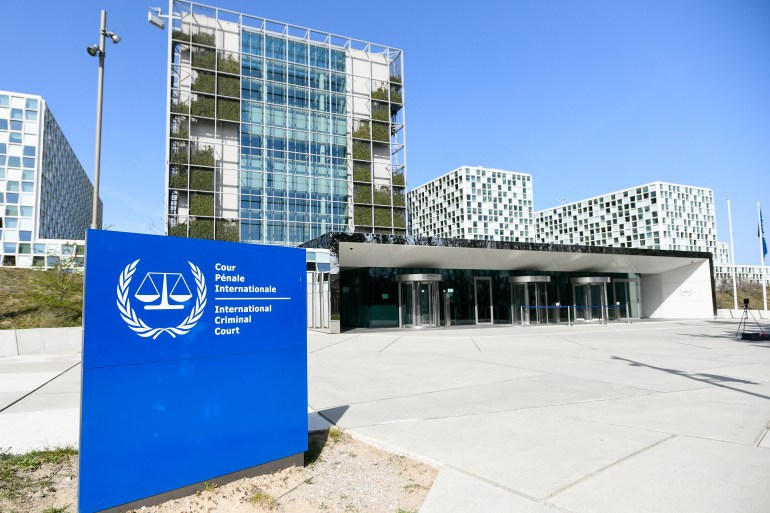 The international criminal court building