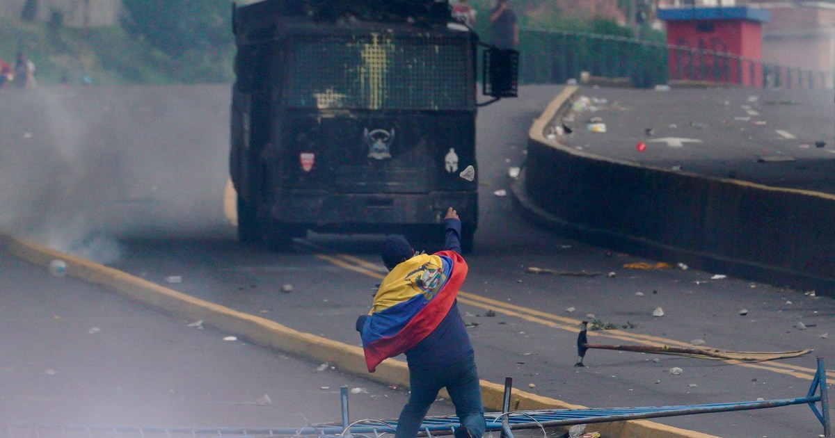 clashes-as-ecuador-protests-continue-despite-small-concession
