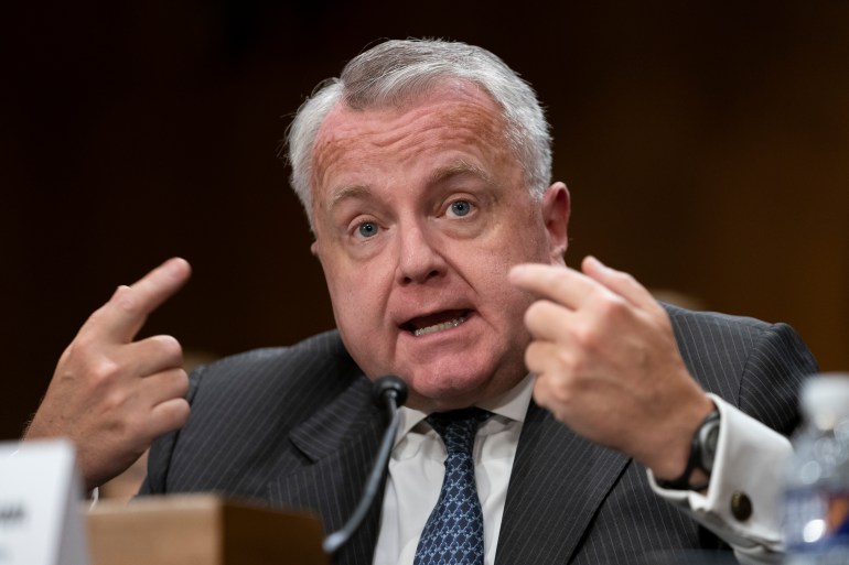 Deputy Secretary of State John Sullivan appears before the Senate Foreign Relations Committee