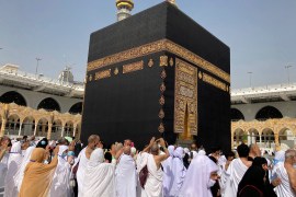 Muslim pilgrims circumambulate the Kaaba, during the minor pilgrimage, known as Umrah [File: Amr Nabil/AP Photo]