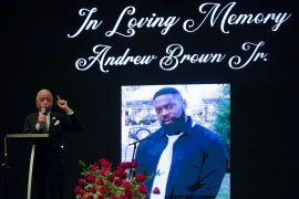 Andrew Brown Jr funeral