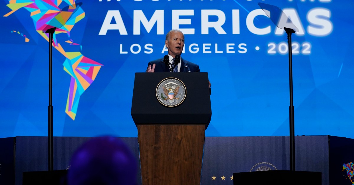 Cumbre de las Américas: Biden promete ayuda económica, ‘acciones ambiciosas’ |  Noticias