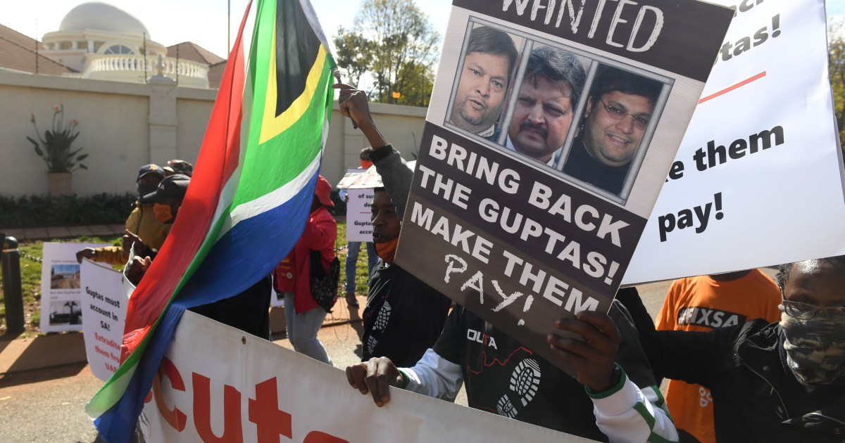 جنوب إفريقيا تتقدم بطلب لتسليم جوبتا بسبب “ القبض على الدولة ”  أخبار الفساد