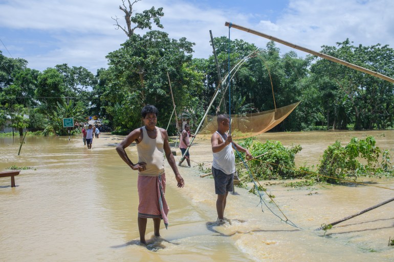 Inondations en Assam
