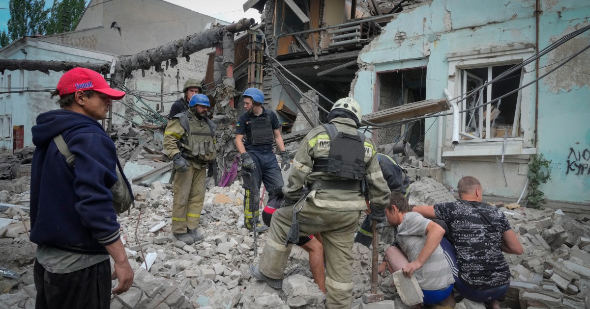 Fighting intensifies for control of key Ukrainian city Lysychansk | Russia-Ukraine war News