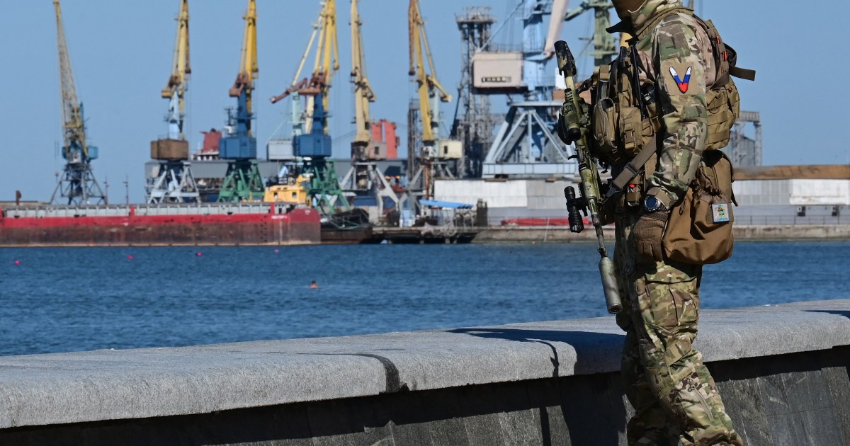 أوكرانيا تطالب تركيا باحتجاز سفينة ترفع العلم الروسي |  الحرب الروسية الأوكرانية