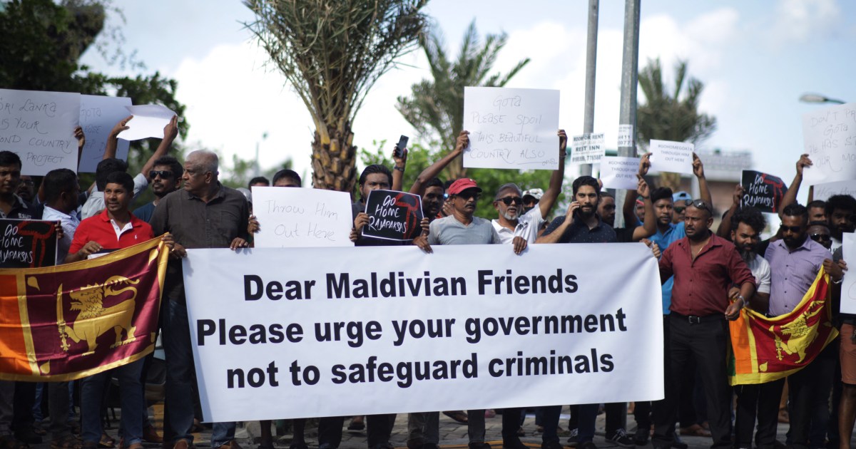 Photo of Maldivská vláda čelí odporu za prijatie srílanského prezidenta |  Protestné správy