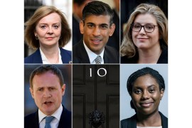 Five remaining contenders to replace Boris Johnson