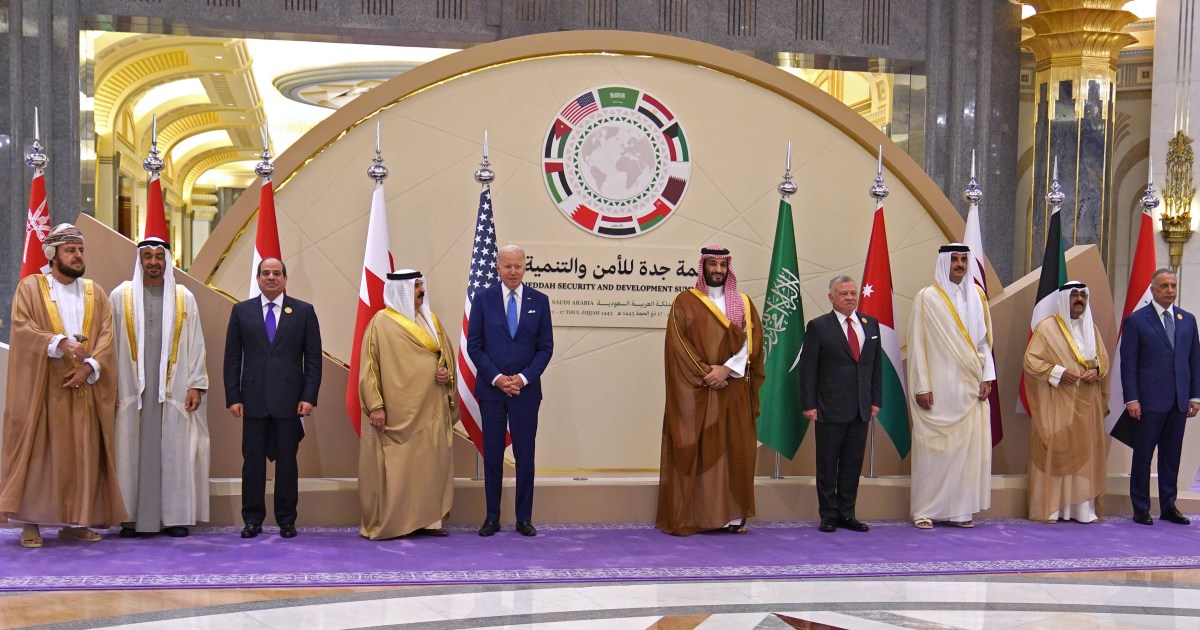 US ‘will not walk away’ from Middle East: Biden at Saudi summit | Joe Biden News