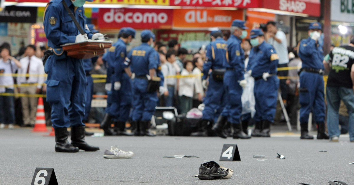 Japan executes man over 2008 stabbing rampage – Al Jazeera English
