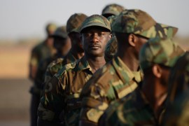 Togolese soldiers