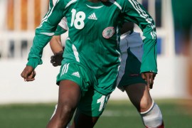 Cynthia Uwak, former Nigerian female footballer