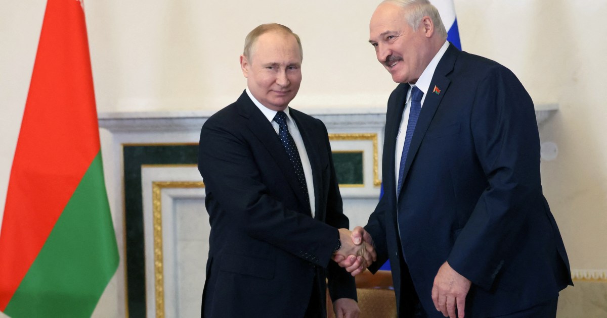 Lukashenko says Ukraine fired missiles at Belarus military posts | Russia-Ukraine war News