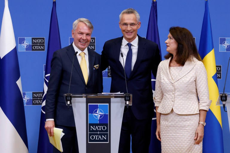 NATO allies sign accession protocols for Sweden and Finland