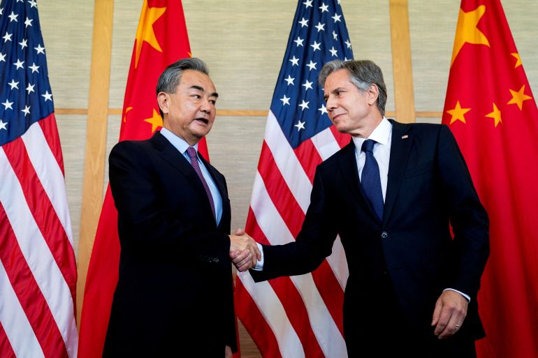 US Secretary of State Antony Blinken meets Chinese Foreign Minister Wang Yi