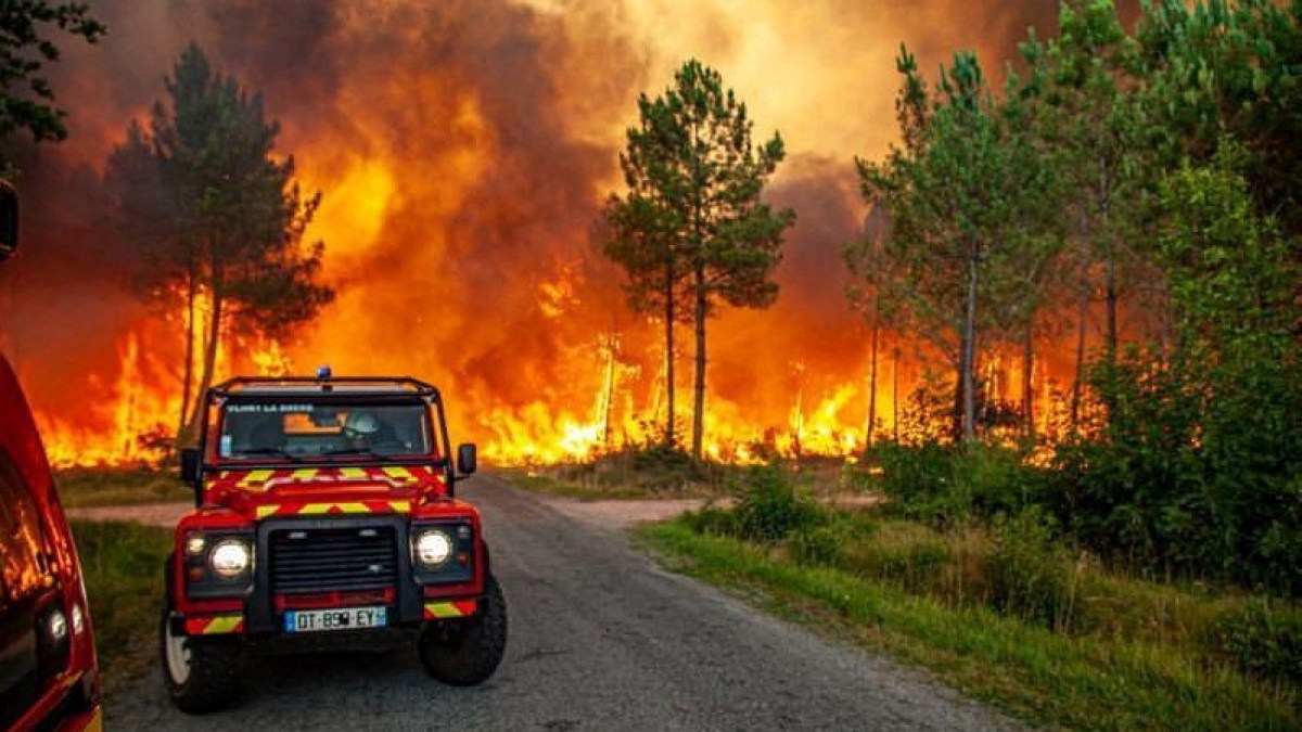 Onda de calor atinge a Europa e centenas são evacuados antes dos incêndios florestais |  notícias da crise climática