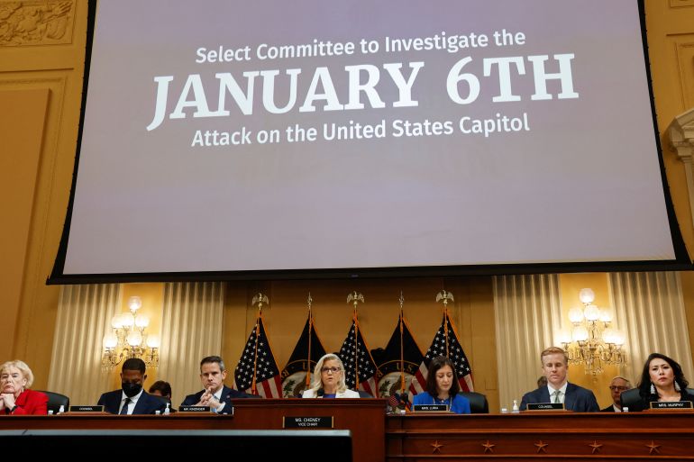 The January 6 committee meets in Washington DC