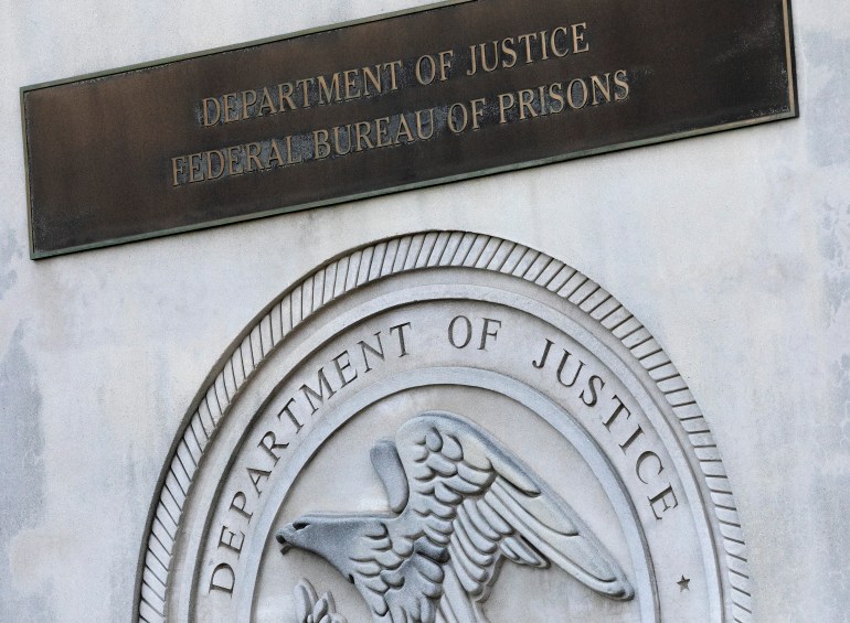 US Justice department logo