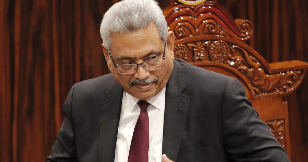 Srílanský Rajapaksa se vzdává své rezignace;  Přijmout zprávu |  Protestní zprávy
