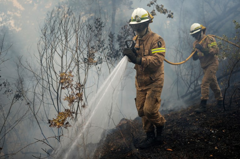 Portugal wildfire