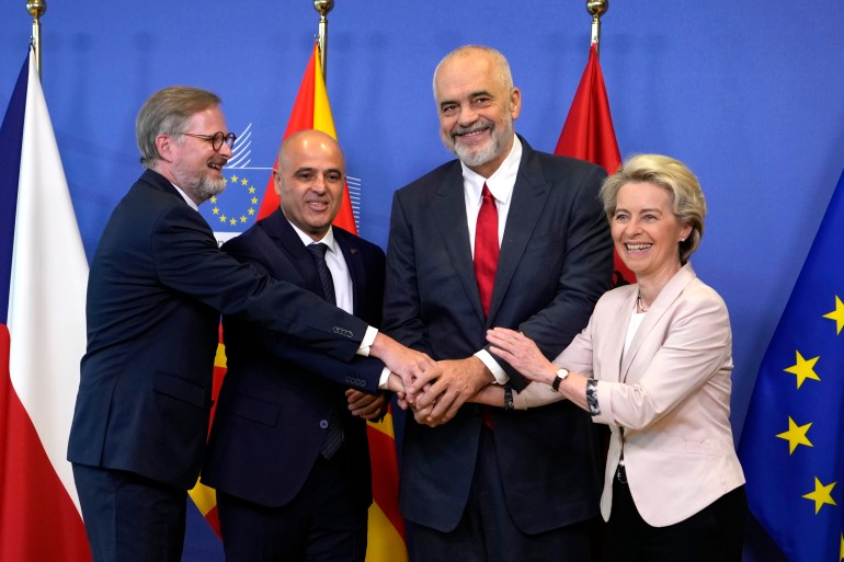 EU agrees to accession talks with Albania, North Macedonia | European Union News | Al Jazeera