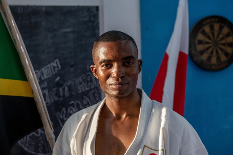 Jerome Mgahama, a karate instructor for more than 20 years