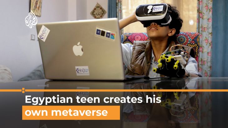 Egyptian teen creates his own metaverse