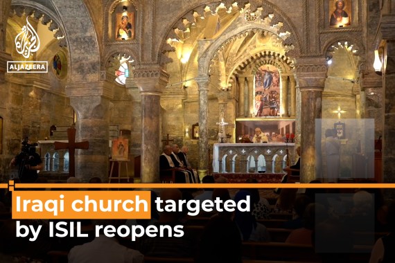 Iraqi church targeted by ISIL reopens in Mosul