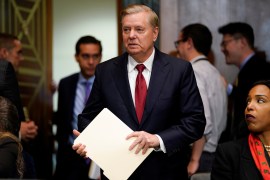 Senator Lindsay Graham is expected to appeal the judge&#39;s order that he must testify before a grand jury [File: Aaron P Bernstein/Reuters]