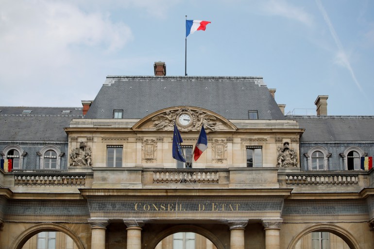 A view shows the Conseil d'Etat, France's highest administrative court, in Paris