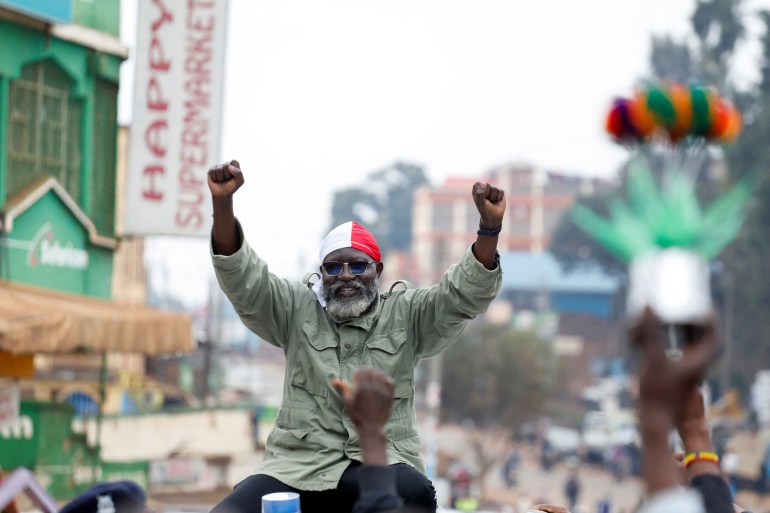 Kenyan presidential candidate George Wajackoyah