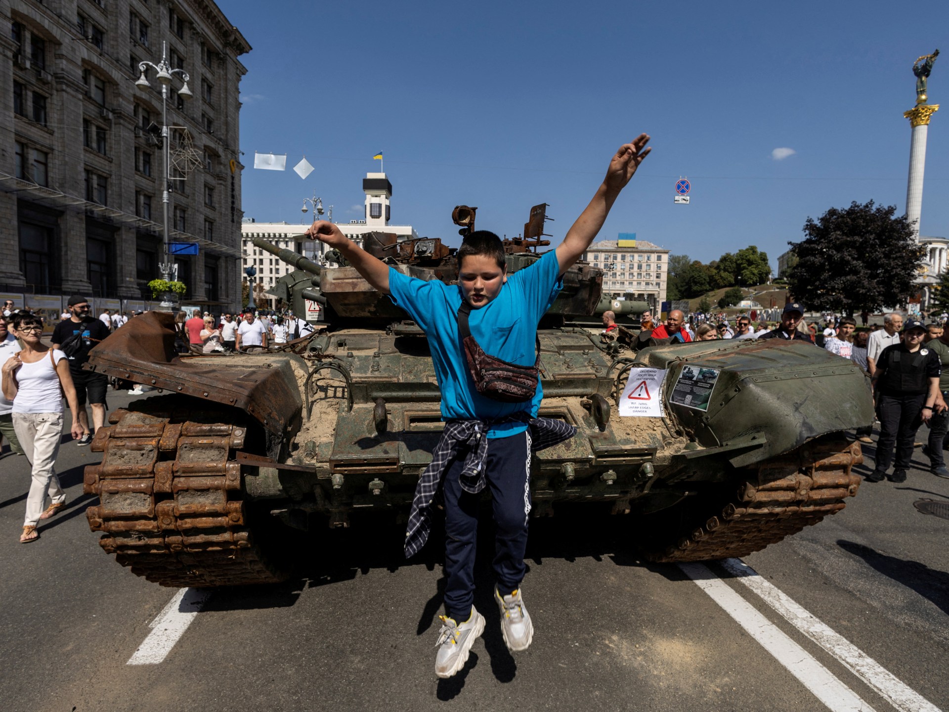 Russia-Ukraine war: Kyiv bans Independence Day celebrations | Russia-Ukraine war News