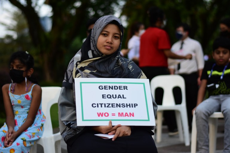 A young woman in Malaysia campaigns for equal citizenship rights 