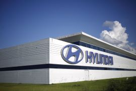 The Hyundai Motor Manufacturing Alabama facility in Montgomery, Alabama, US.