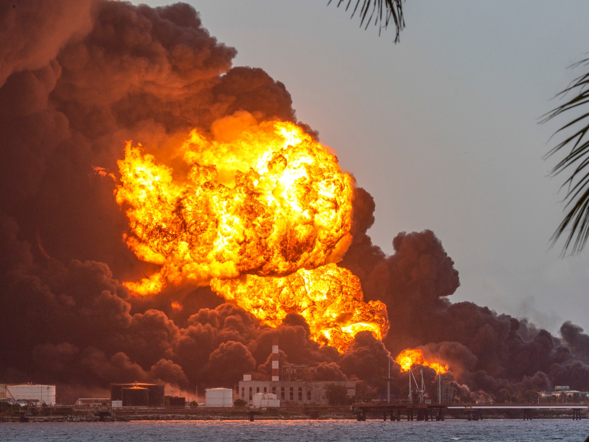 Deadly fire at Cuba’s main oil terminal in Matanzas