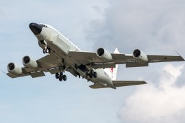 Moscow says London has sent a notice informing about a planned flight of an RC-135 reconnaissance plane along a route that partly passes over Russian territory [Courtesy: Creative Commons]