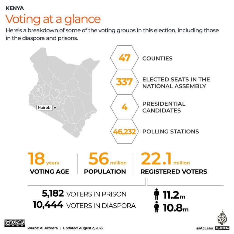 Voting at a glance