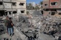 Palestinian homes and workplaces destroyed during the latest attacks by Israeli forces on Gaza [Abdelhakim Abu Riash/Al Jazeera]